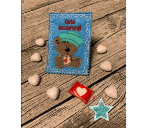 Stickdatei - Aua Bär Doodle